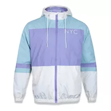 Jaqueta New Era Corta Vento Windbreaker New York City Nyc 