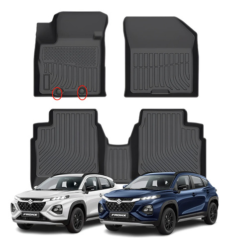 Cubre Pisos Calce Perfecto Suzuki Fronx - 3 Piezas
