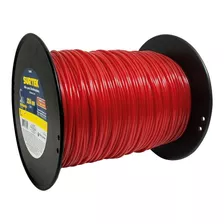 Hilo Para Desbrozadora, Redondo Carrete, 224 M , 2.7mm Color Rojo