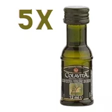 Combo 5x Mini Azeite De Oliva Extra Virgem Colavita 12ml 