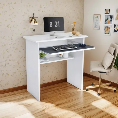 Equipamentos Mesa Para Estudo Quarto Sala Escritório Branco