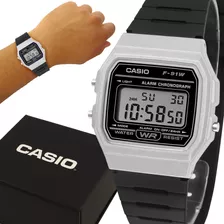 Relógio Casio Vintage Branco Digital Original Garantia 1 Ano