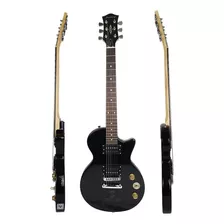 Guitarra Elétrica Strinberg Lps Series Lps200 De Tília Black Brilhante Com Diapasão De Pau-rosa