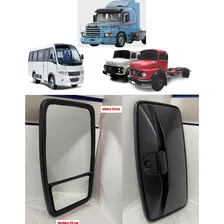 Par Espelho Retrovisor Onibus Vw Comil Busscar Bipartido