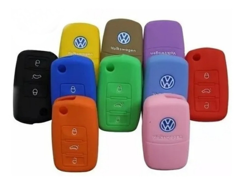 Funda Silicn Llave Control Vw, Jetta Beetle Passat Vento Foto 5