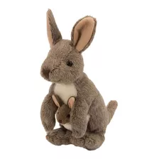 Peluche Canguro Con Bebé Mini Cuddlekins Wild Republic Kangu