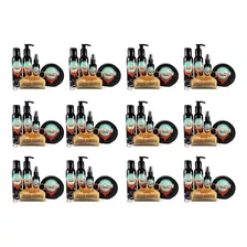 Combo Com 12 Kits Completos Barba Rubra Revenda Atacado