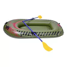 Bote Inflable Para 2 Personas Con Bomba De Pie Y Remo