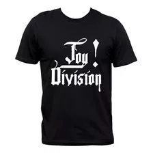 Remera Joy Division Post Punk Inglés Algodón Premium