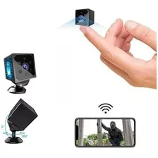 Mini Câmera Espiã Segurança Wifi Sensor Movimento Noturna
