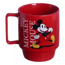 Caneca Tina Em Cerâmica - Zona Criativa Cor Mickey Coração