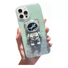 Funda Case Para Xiaomi Cielo Estrellado+oso Espacial Soporte