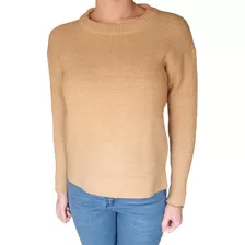 Sweater De Doble Bremer Con Lana Abrigado Mujer