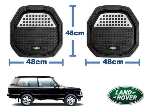Tapetes Logo Land Rover + Cubre Volante Range Rover 86 A 93 Foto 5