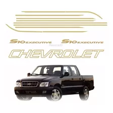 Adesivo Para Chevrolet S10 Executive Cabine Dupla 2003 14895