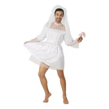 Vestido De Noiva Masculino De Halloween Cospla Crossdressing