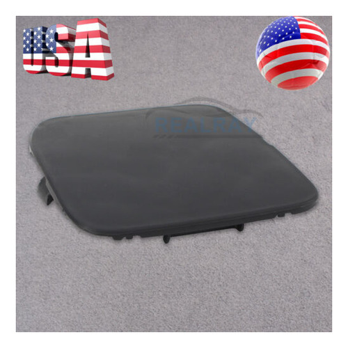 Black Front Bumper Tow Hook Cover Cap For Nissan Versa S Rrx Foto 3