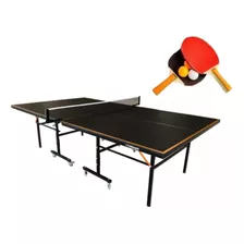 Mesa Ping Pong Profesional Con Ruedas Plegable 