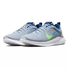 Tenis De Running Para Hombre Nike Flex Experience 12 Azul Color Azul Militar Claro/pizarra Cenizo/azul Cancha Talla 27.5 Mx