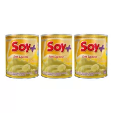 Suprasoy Soy + Banana Sem Lactose 3x300g - Supra Soy