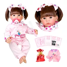 Bebê Reborn Realista Promoção Boneca Barata 100% Silicone 