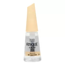 Esmalte Secante Express Seca Em 50 Segundos Risqué Care 8ml Cor Transparente