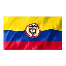 Bandera De Colombia Tifón 1mtr X1.5mtr El Escudo Colombiano