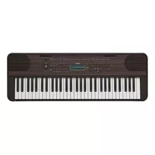 Teclado Musical Yamaha Psr-e360 61 Teclas Nogal Oscuro