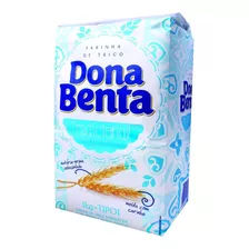 Kit Com 9u Farinha De Trigo Dona Benta Tradicional 1kg