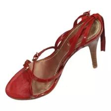 Zapatillas De Vestir Nine West, Color Rojo