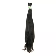 Cabelo Humano Natural Brasileiro 25cm 100gr + Queratina Fita Cor Preta