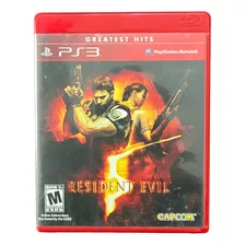 Resident Evil 5 Playstation 3 Ps3 Jogo Original Mídia Física