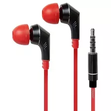 Isound Audifono In Ear Em-100 Color Red Color De La Luz Rojo
