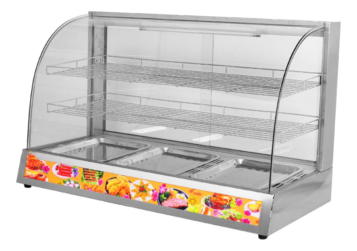  Exhibidor Mantenedor Comida Caliente Warmer Sikla 95x45x63