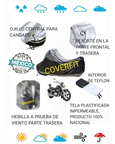 Funda Xl Para Motocicleta Keeway Patagonian Eagle 250  Foto 6