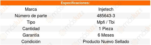 Repuesto Inyector C Beretta 4cil 2.2l 90_96 8272737 Foto 3