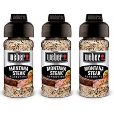 Weber Condimento - Montana Steak - Peso Neto. 3.75 Oz (107 G