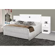  Cabeceira De Cama Cambel Móveis Lara 2 Corpos 210cm X 110cm