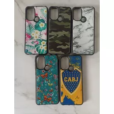 Funda Para Motorola G31 Reforzada Multicolor Diseños