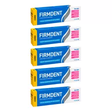 Firmdent Creme Fixador De Dentadura Máxima Segurança 5x20g