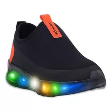 Tenis Infantil Novope 30001290 Com Led Meninos Confortável