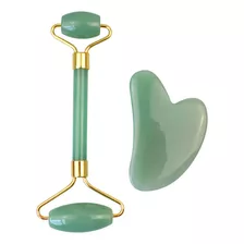 Rolo De Massagem De Jade Natural Útil+prancha Spa Scraper St