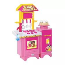 Brinquedo Cozinha Infantil Turma Mônica Sai Água 