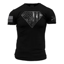 Camiseta Grunt Style Super Steel Para Hombre (negro, Xxxxl)
