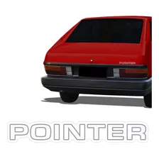 Adesivo Passat Gts Pointer 1986/1987 Emblema Traseiro Prata