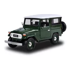 Toyota Fj40 Motormax Platinum 1/24 Color Verde