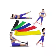 Kit 5 Faixa Elástica Super Mini Band Para Treino Exercícios