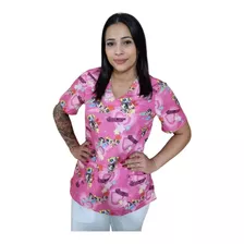 Blusa Scrub Hospitalar Camisa Cirúrgica