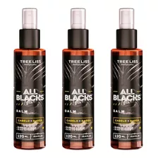 Kit 3 All Blacks Balm Cabelo + Barba