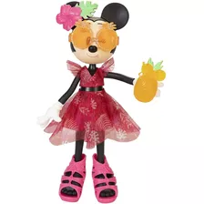 Boneca Minnie Mouse Island Ícone Deluxe Fashion Doll